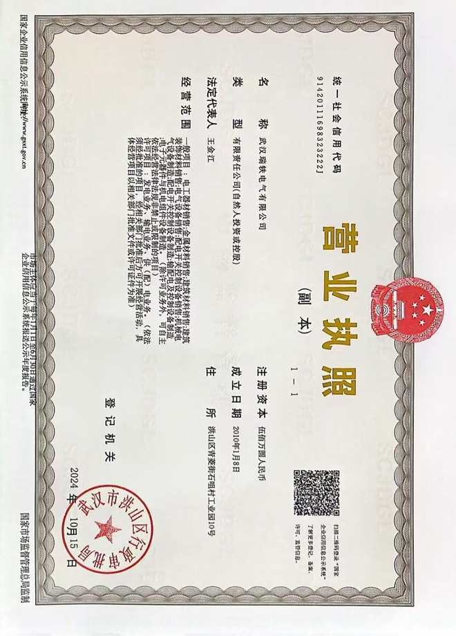 公司营业执照